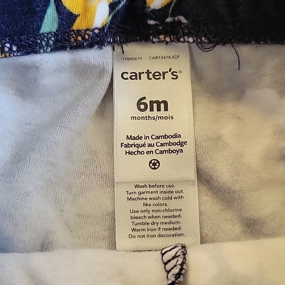 Carter's Baby Girl's Floral Pants
